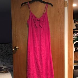 Old navy pink midi dress